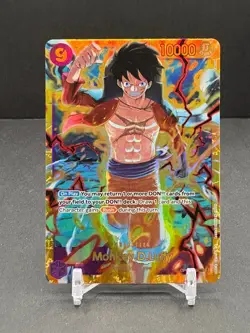 Monkey.D.Luffy Secret Rare - Emperors in the New World #OP09-119 SEC One Piece - Image 1