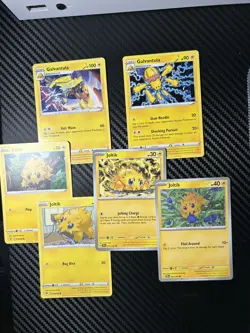 6x Galvantula Joltik Lot Pokemon Cards Collection - Image 1