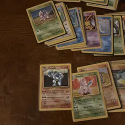 WOTC Pokemon Base Set Card Lot 80+ LP-Vintage • Actual Cards Shown/Fast Ship! - Image 2