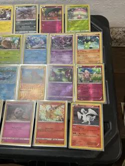 (30) Pokemon Cards Lot WOTC Vtg Holo STAMPED REVERSE Regigigas Reshiram Zygarde - Image 4