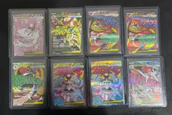 Mega Dream MA + SAR 8 x Card Lot- Pack Fresh to Sleeve Japanese Attack Rares - Image 1