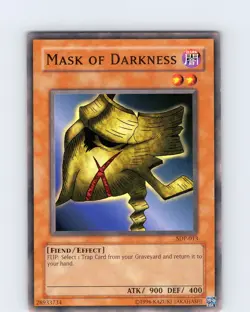 Yu-Gi-Oh TCG Mask Of Darkness SDP-013 Unlimited Regular Common Card LP-NM - Image 1