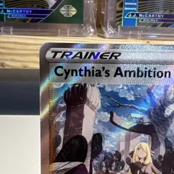 Pokemon Cynthia's Ambition GG60/GG70 Crown Zenith Ultra Rare Holo Trainer Card - Image 3
