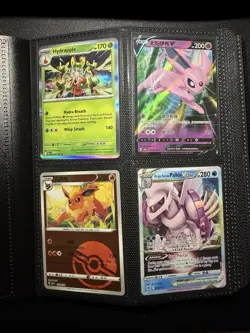 160 Pokemon TCG Card Lot + 160-Slot Binder | Holos, EX, VSTAR, Vintage & Modern - Image 1