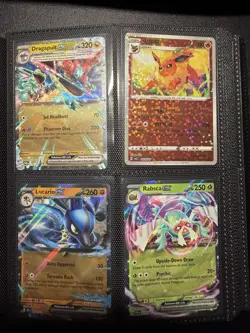 160 Pokemon TCG Card Lot + 160-Slot Binder | Holos, EX, VSTAR, Vintage & Modern - Image 2