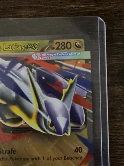 Mega Latias ex 100/132 Mega Evolution Double Rare Pokemon Card - Image 3