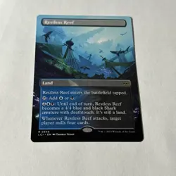 Restless Reef Borderless Card the Lost Caverns of Ixalan Near Mint Condition - Image 1