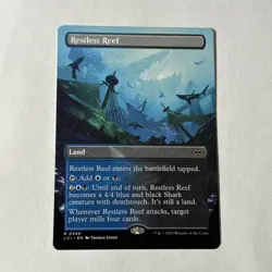 Restless Reef Borderless Card the Lost Caverns of Ixalan Near Mint Condition - Image 2