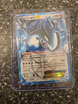 Pokemon Lugia EX Ultra Rare TCG Card 108/135 B&W 8: Plasma Storm LP - Image 3