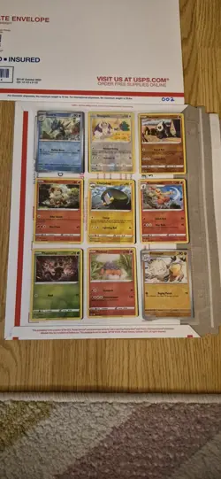 pokemon card binder collection lot english 54 Cards ex,v,full art,reverse. #002 - Image 4