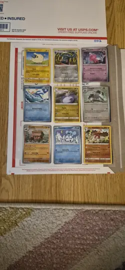 pokemon card binder collection lot english 54 Cards ex,v,full art,reverse. #002 - Image 5