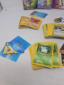Lot Of 1st EditionU Roughly 180 Pokemon Cards Common And Uncommon LP And Misc. - Image 2