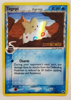 Togepi Dragon Frontiers Holo Card 41/101 Delta Species Pokemon TCG 2006 - Image 1