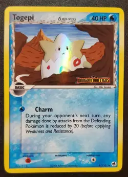 Togepi Dragon Frontiers Holo Card 41/101 Delta Species Pokemon TCG 2006 - Image 2