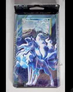 Pokemon Sun & Moon Burning Shadows Alolan Ninetales Luminous Frost Theme Deck - Image 1
