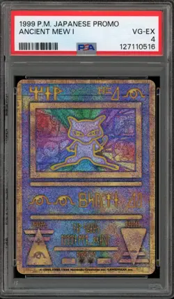 Pokemon Ancient Mew I Japanese Promo PSA 4 - Image 1