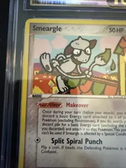 Smeargle EX Unseen Forces 48/115 Pokemon CGC 10 Pristine - Image 4