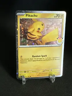 Pokemon TCG Pikachu 051 /162 2026 Pokemon Day Stamped Promo - Image 3