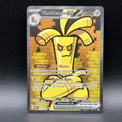 Gholdengo ex 252/182 Gold Secret Rare SV04 Paradox Rift Pokemon TCG /Auction - Image 2