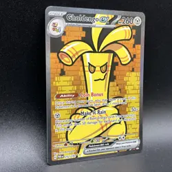 Gholdengo ex 252/182 Gold Secret Rare SV04 Paradox Rift Pokemon TCG /Auction - Image 3