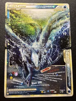 Lugia LEGEND Set - 114/123 + 113/123 - Pokemon Heart Gold Soul Silver MP - Image 1