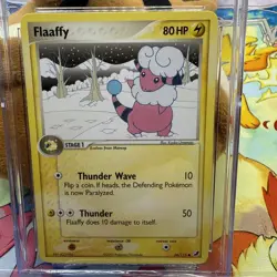 Pokemon 2005 Flaaffy 56/115 EX Unseen Forces CGC PRISTINE 10 - Image 3
