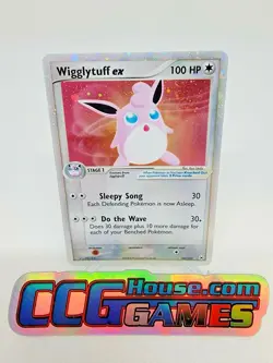 Pokemon TCG Wigglytuff EX 101/101 Hidden Legends Holo Foil *CCGHouse* RA - Image 1