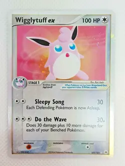 Pokemon TCG Wigglytuff EX 101/101 Hidden Legends Holo Foil *CCGHouse* RA - Image 2