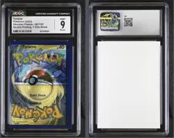 Pokemon TCG - Tynamo 067/197 OBF - CGC 9 Error - Double Printing 1 Side Blank - Image 1