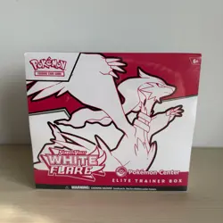 Pokemon Center White Flare ETB (Elite Trainer Box) Pokemon TCG - SEALED - Image 1