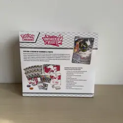 Pokemon Center White Flare ETB (Elite Trainer Box) Pokemon TCG - SEALED - Image 3