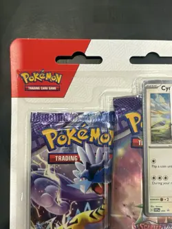 Temporal Forces - 3 Pack Blister - Cyclizar Promo - S & V - Pokemon TCG - Sealed 820650853289 - Image 2