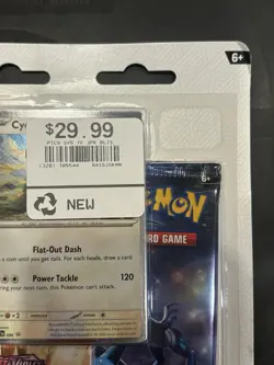 Temporal Forces - 3 Pack Blister - Cyclizar Promo - S & V - Pokemon TCG - Sealed 820650853289 - Image 3