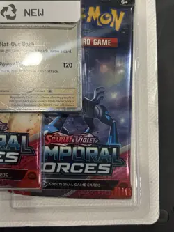 Temporal Forces - 3 Pack Blister - Cyclizar Promo - S & V - Pokemon TCG - Sealed 820650853289 - Image 5