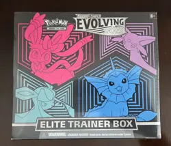 Pokemon TCG - Evolving Skies ETB - Sylveon/Espeon/Glaceon/Vaporeon - SEALED - Image 1