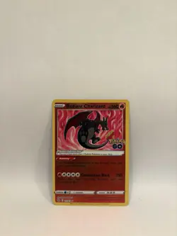 Pokemon TCG Radiant Charizard Reverse Holo Pokemon Go 011/078 Near Mint/Mint - Image 1