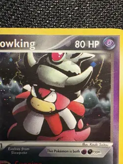 Pokemon TCG Dark Slowing EX Team Rocket Returns 9/109 Holo Rare MP LP - Image 3