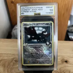 Skarmory FB Holo Supreme Victors AGS 10 GEM MINT Pokemon 2009 - Image 1