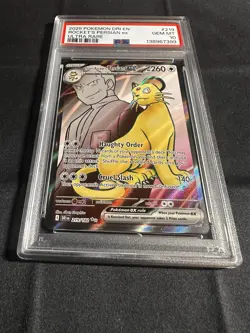 2025 Pokemon Dri En Rocket’s Persian EX #219 PSA 10 - Image 2
