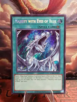 Majesty With Eyes Of Blue LCKC-EN031 Legendary Collection Kaiba Unlimited - Image 1