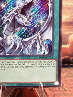 Majesty With Eyes Of Blue LCKC-EN031 Legendary Collection Kaiba Unlimited - Image 5