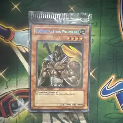 Yugioh! Elemental Hero Wildheart GSE-EN001 Secret Rare Limited Edition Sealed NM - Image 1
