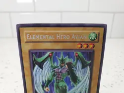YuGiOh! Elemental Hero Avian (EHC1-EN001) Secret Rare Limited Edition - Image 2