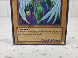 YuGiOh! Elemental Hero Avian (EHC1-EN001) Secret Rare Limited Edition - Image 3