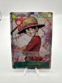 Monkey D. Luffy OP13-118 SEC Alt Art - One Piece Carrying On His Will English - Image 1