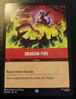 Dragon Fire 133/204 Common Whispers In The Well Disney Lorcana TCG - Image 1
