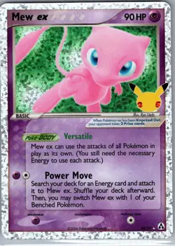 Mew ex 88/92 Celebrations: Classic Collection - Pokemon Card - NM - Image 1