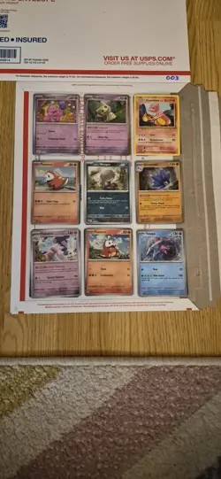 pokemon card binder collection lot english 54 Cards ex,v,full art,reverse. #003 - Image 2