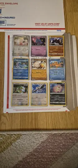 pokemon card binder collection lot english 54 Cards ex,v,full art,reverse. #003 - Image 3