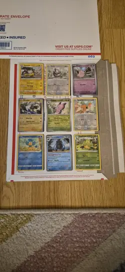 pokemon card binder collection lot english 54 Cards ex,v,full art,reverse. #003 - Image 4